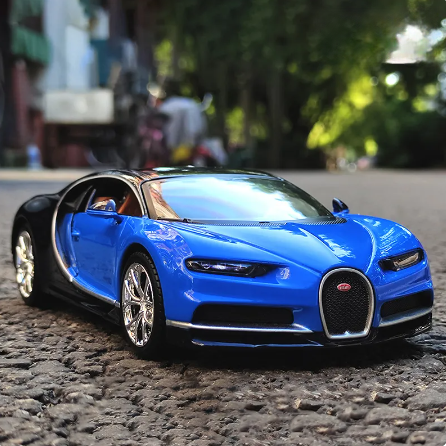 Kanikate-Bugatti Chiron Model Car 1:24 Größe