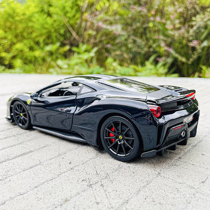 Kanikate-Ferrari 488 pista Model Car 1:24 Größe